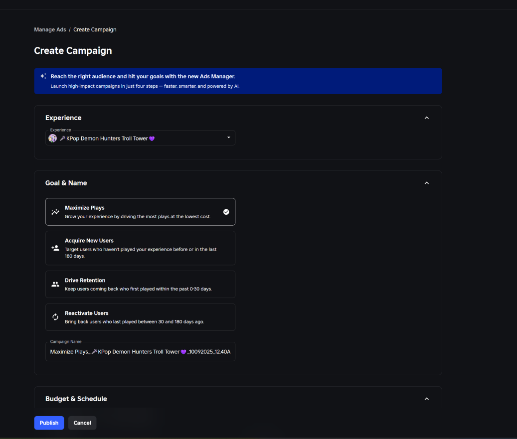 Game 3 - Creator Dashboard 6